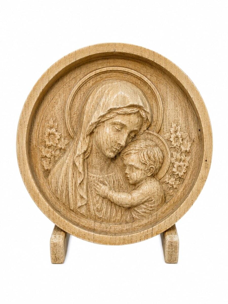 Icoană personalizată - Maica Domnului cu Pruncul
