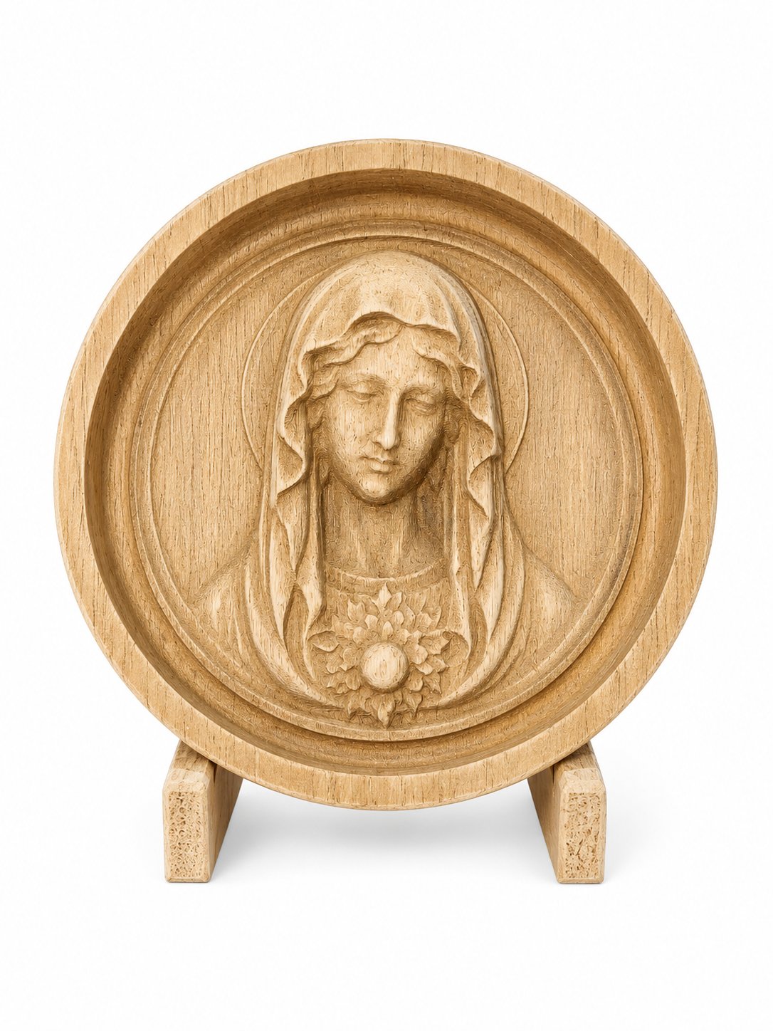 Ornament - Sfânta Fecioară cu trandafiri